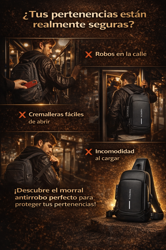 Titan Shield: Pechera Antirrobo Premium