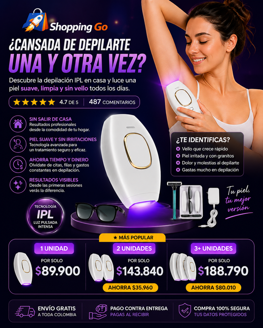 DEPILADORA LASER IPL