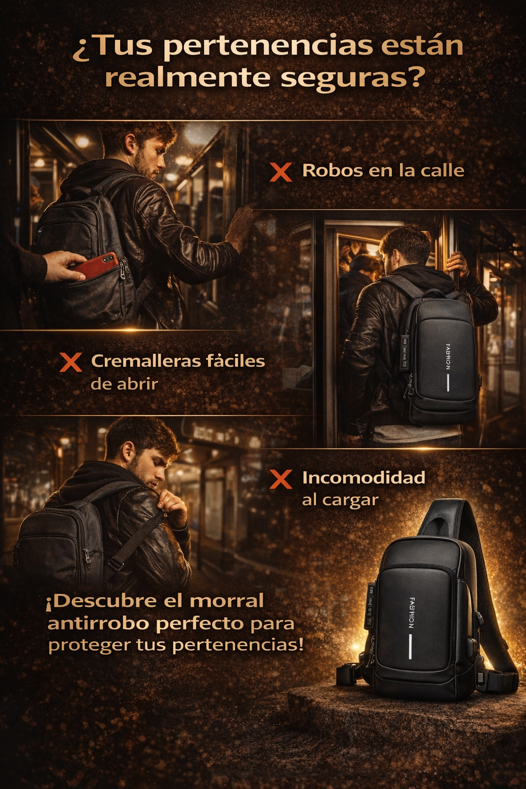 Titan Shield: Pechera Antirrobo Premium