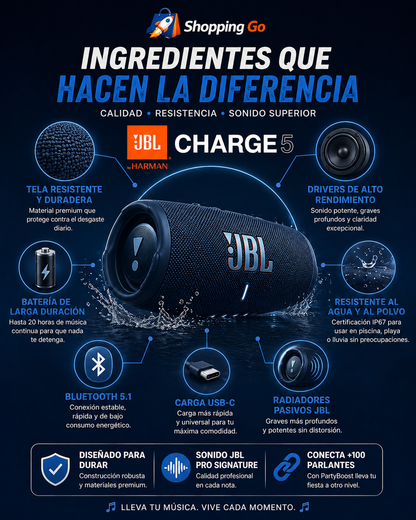 HydroBeat Xtreme JBL Charge 5
