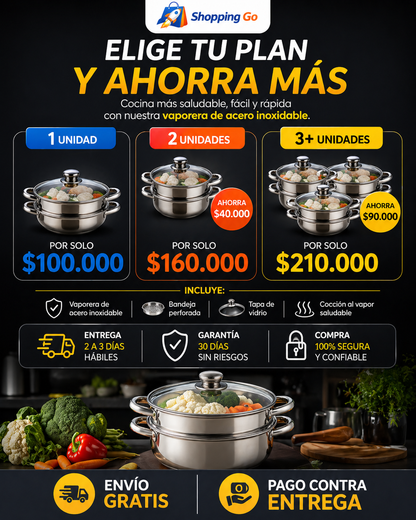 Olla de Cocina al Vapor