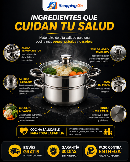 Olla de Cocina al Vapor
