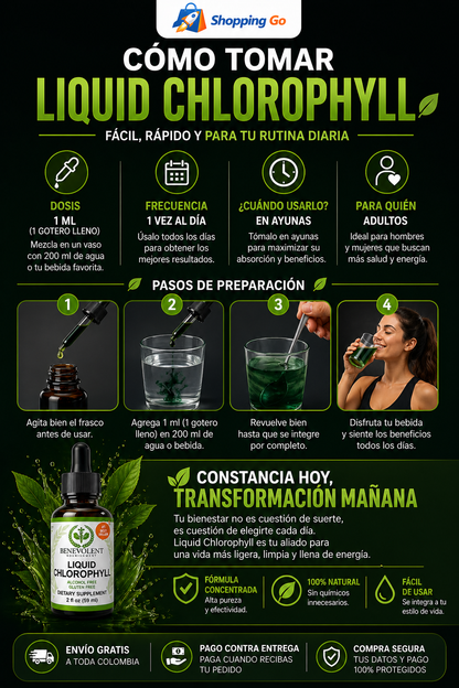 CLOROFILA LIQUIDA BENEVOLENT