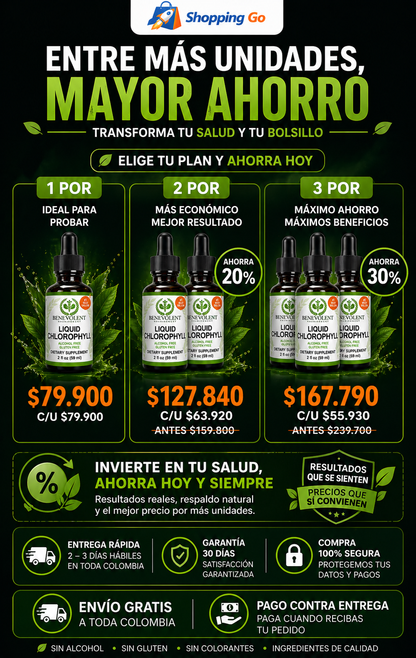CLOROFILA LIQUIDA BENEVOLENT