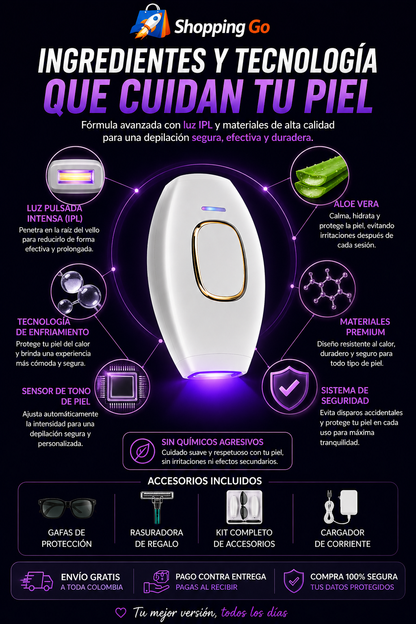 DEPILADORA LASER IPL
