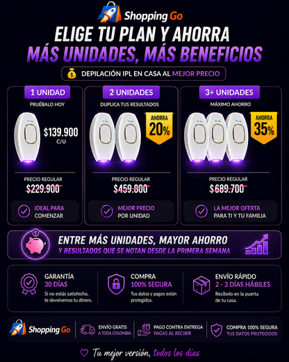 DEPILADORA LASER IPL