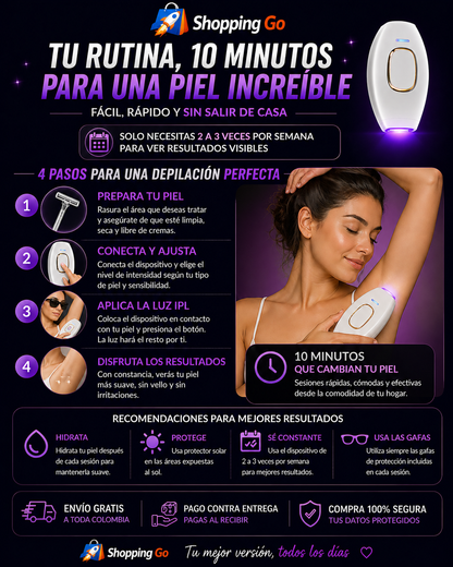 DEPILADORA LASER IPL