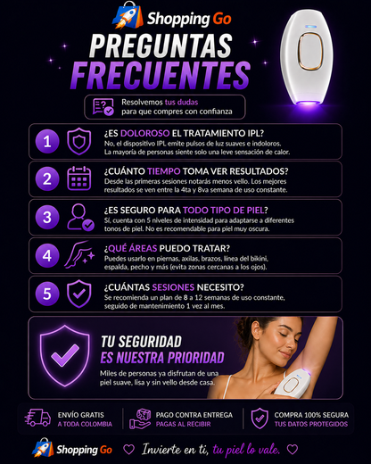 DEPILADORA LASER IPL