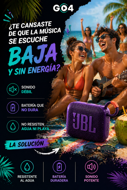 Parlante JBL GO4