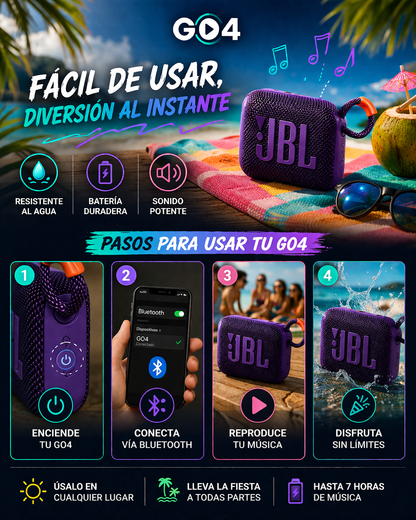 Parlante JBL GO4