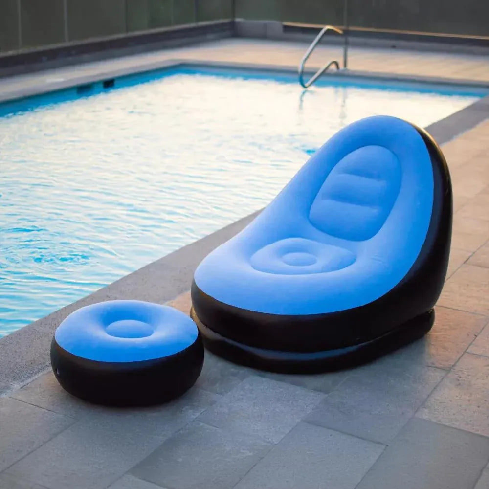 SOFA INFLABLE REPOSAPIÉS
